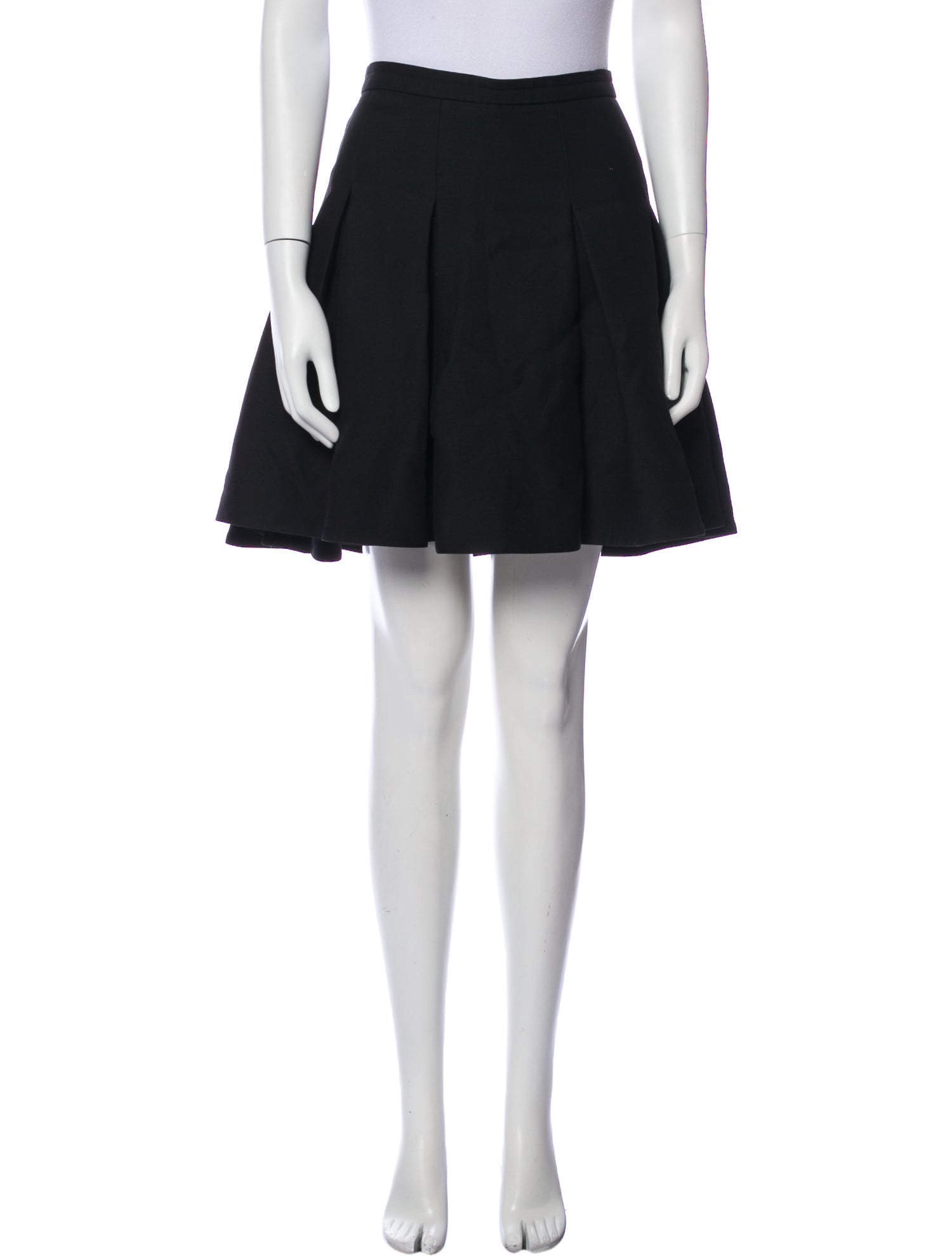 Valentino Virgin Wool Mini Skirt