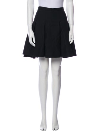 Valentino Virgin Wool Mini Skirt