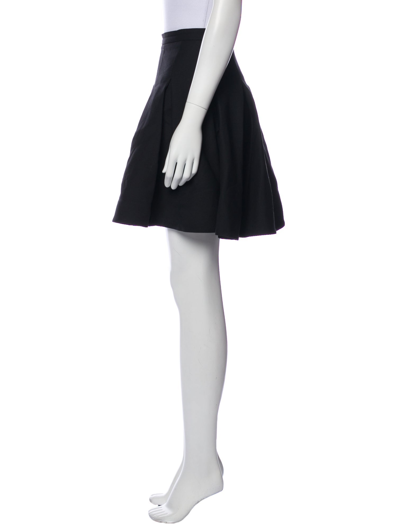 Valentino Virgin Wool Mini Skirt