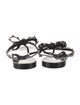 Valentino Rockstud Accents Rubber Slides