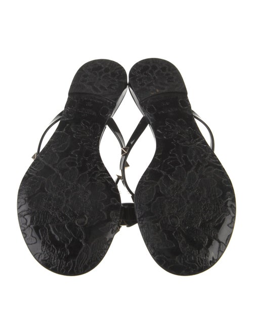 Valentino Rockstud Accents Rubber Slides