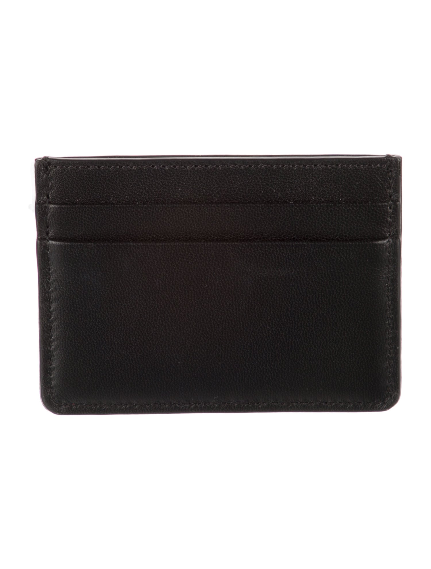Valentino Leather Printed Card Holder