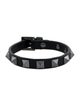 Valentino Leather Rockstud Wrap Bracelet