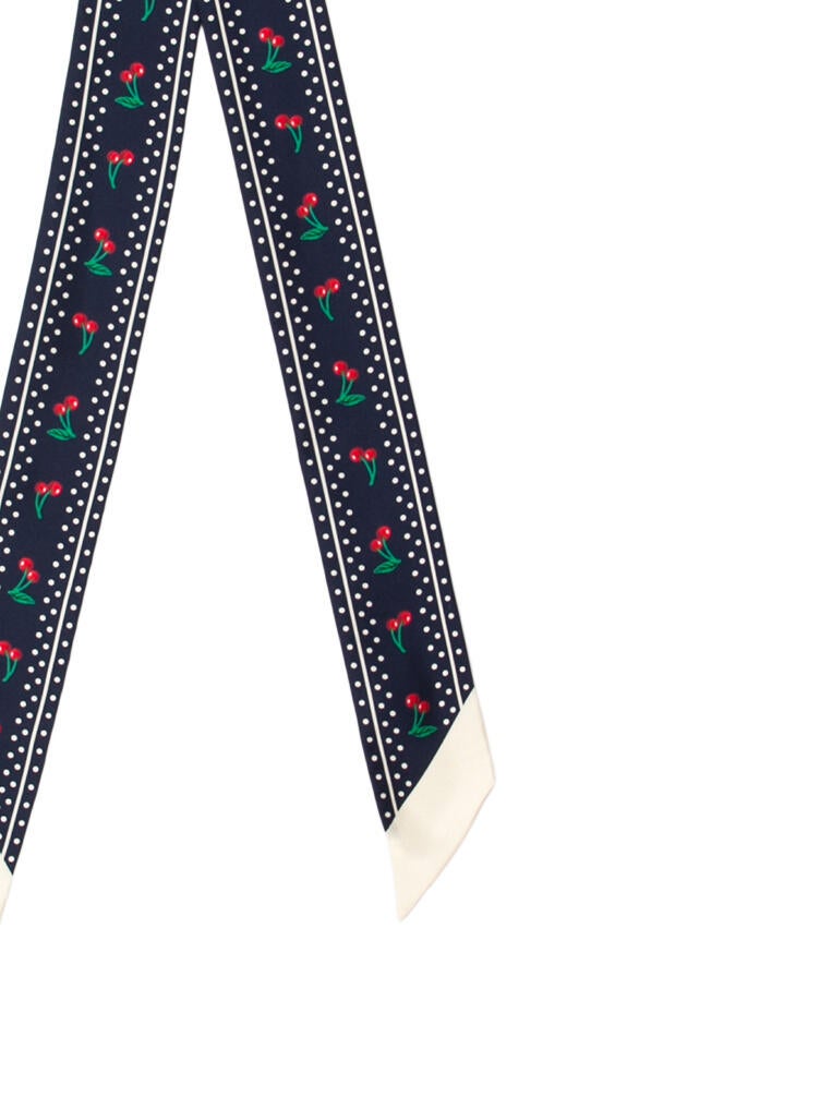 Valentino Cherryfic Silk Scarf