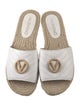 Valentino Leather Espadrilles
