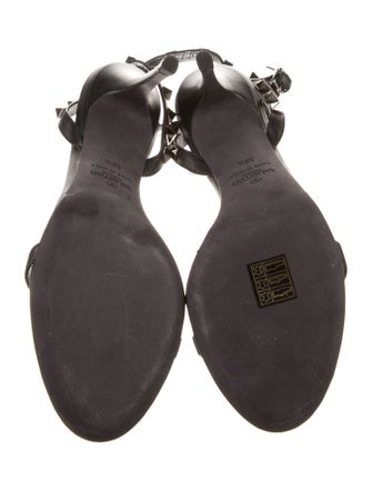Valentino Rockstud Accents Leather Sandals