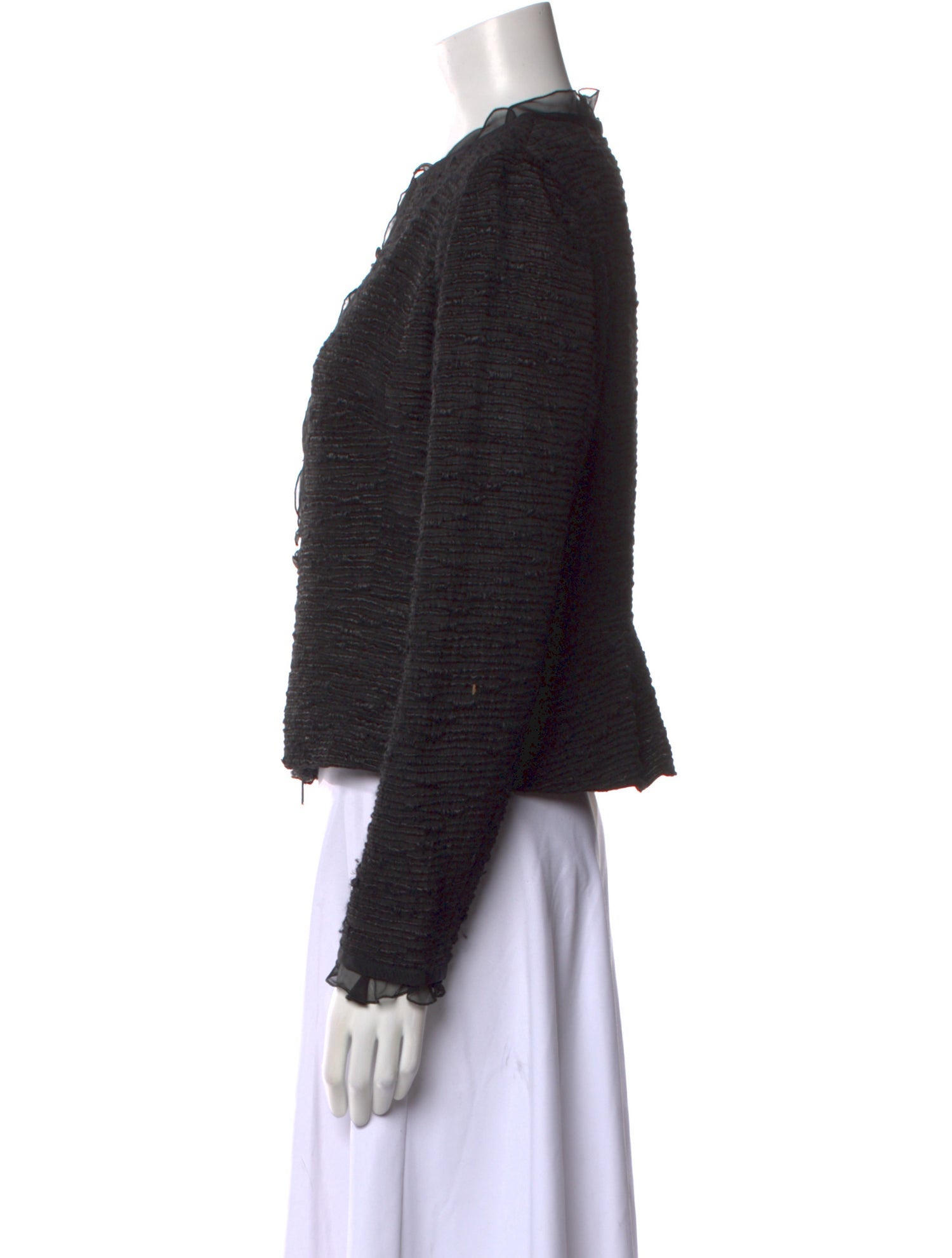 Valentino Silk Crew Neck Top