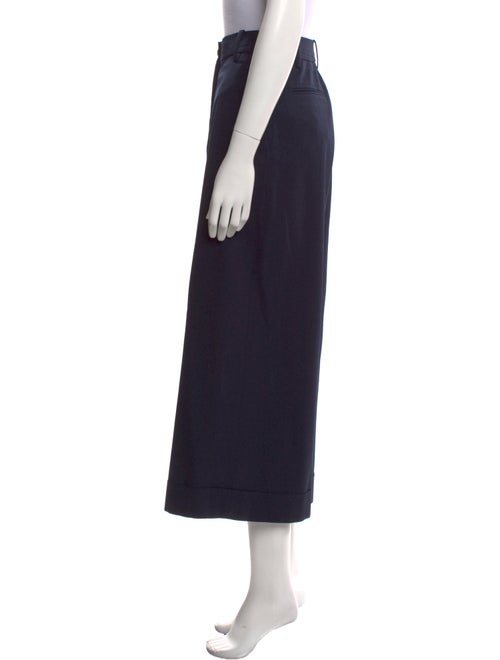 Valentino Virgin Wool Wide Leg Pants