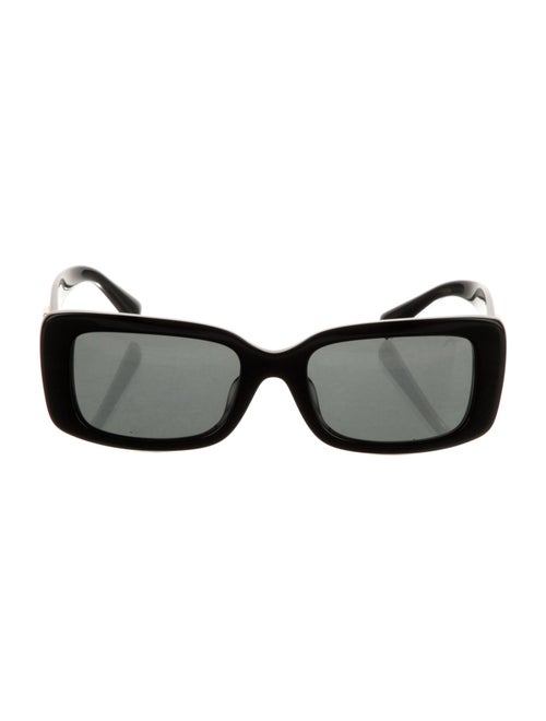 Valentino Signature Logo Square Sunglasses
