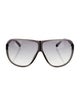 Valentino Aviator Gradient Sunglasses