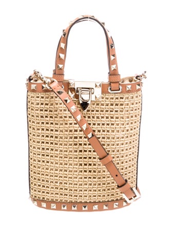 Valentino Rockstud Bucket Bag