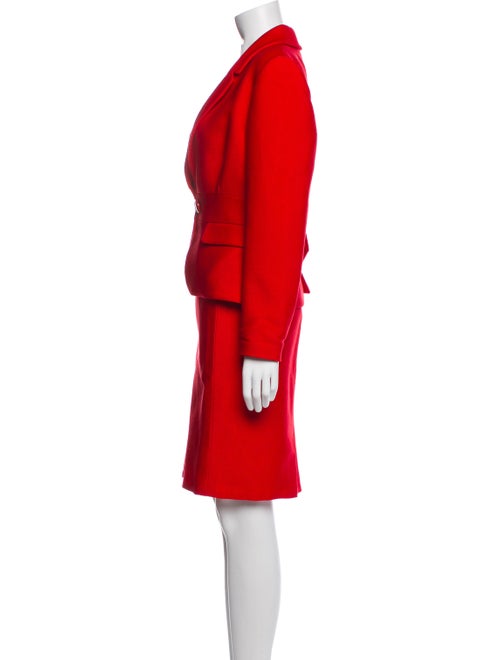 Valentino Virgin Wool Skirt Suit
