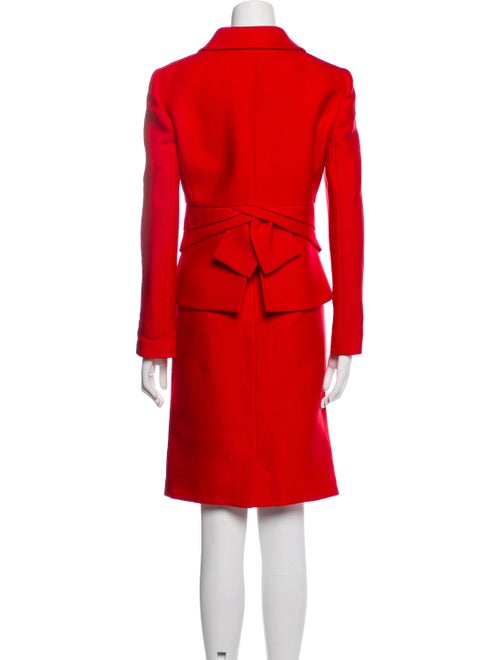 Valentino Virgin Wool Skirt Suit