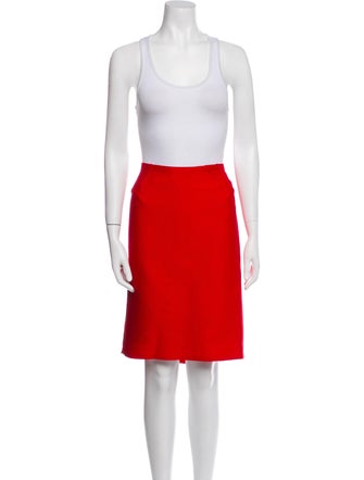 Valentino Virgin Wool Skirt Suit