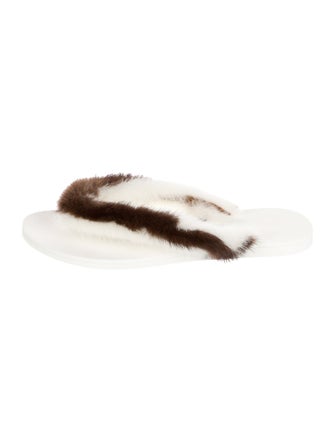 Valentino Rubber Animal Print Slides