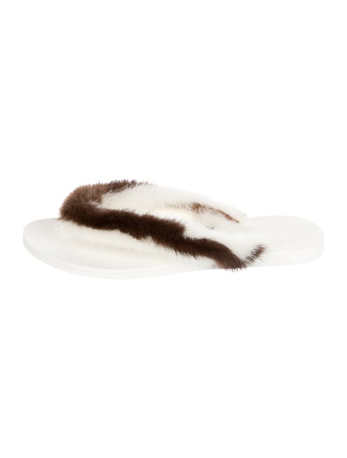 Valentino Rubber Animal Print Slides
