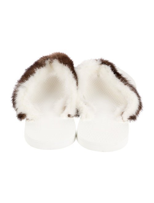 Valentino Rubber Animal Print Slides