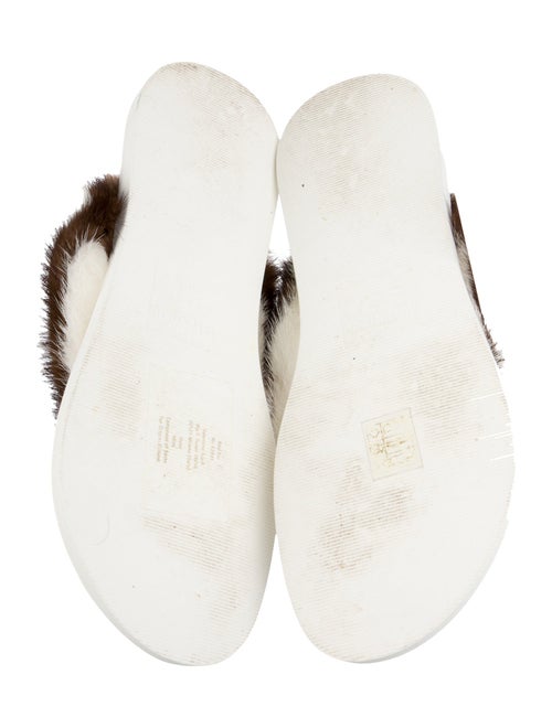 Valentino Rubber Animal Print Slides