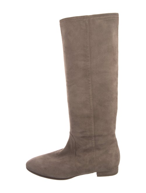 Valentino Suede Riding Boots