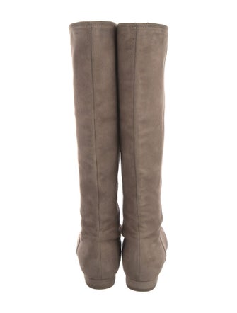 Valentino Suede Riding Boots