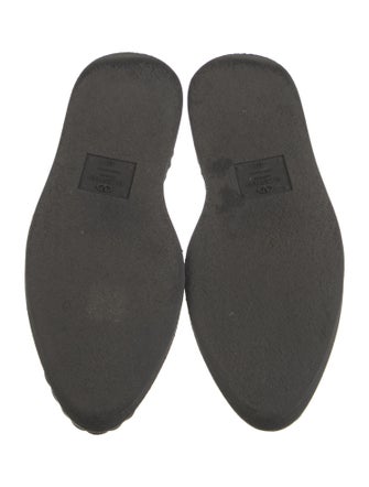 Valentino Leather Braided Accents Oxfords