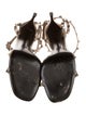 Valentino Rockstud Accents Leather Sandals