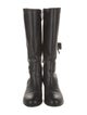 Valentino Leather Riding Boots