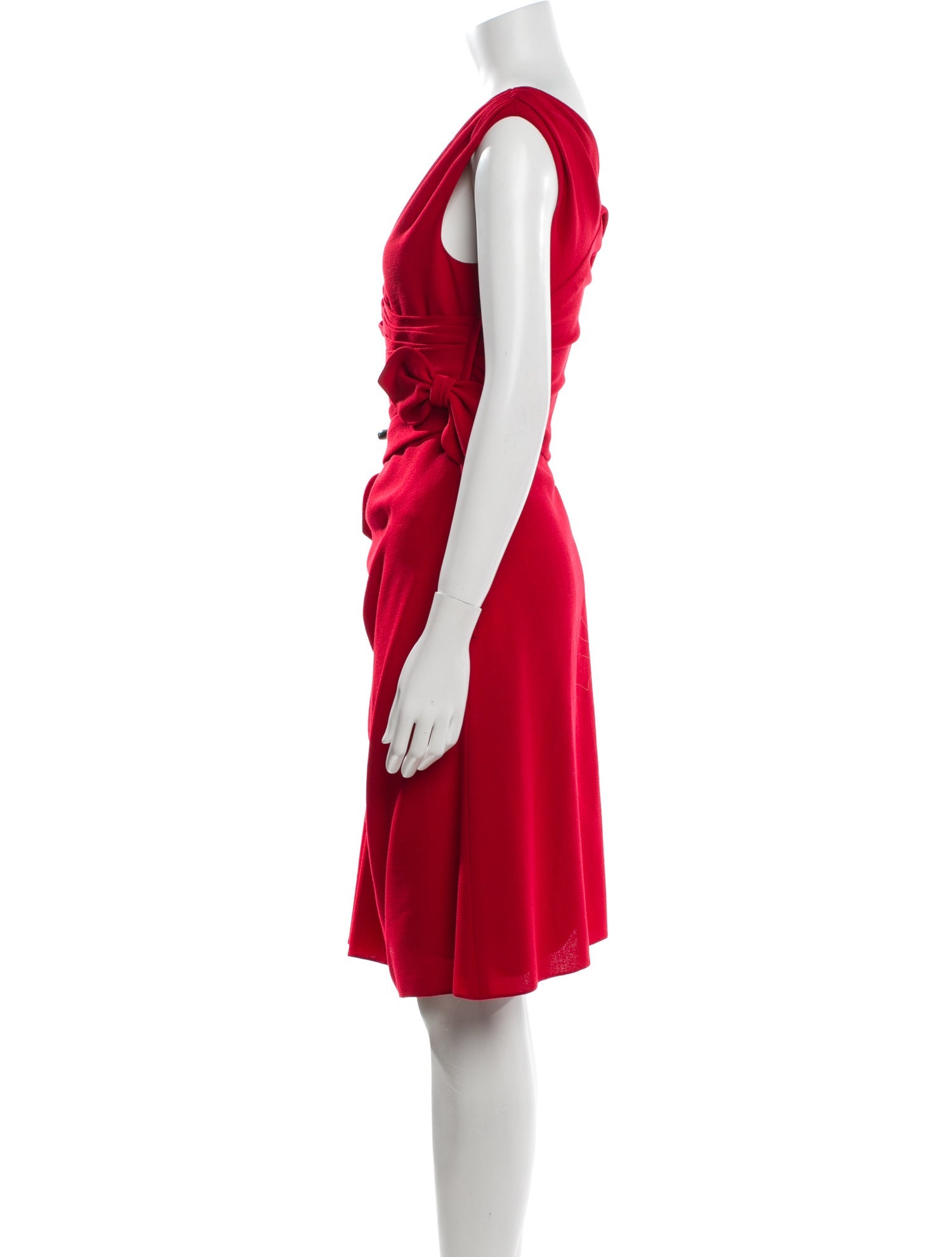 Valentino Virgin Wool Knee-Length Dress