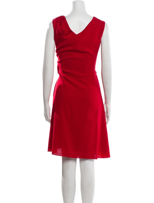 Valentino Virgin Wool Knee-Length Dress