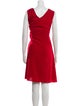 Valentino Virgin Wool Knee-Length Dress