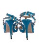 Valentino Rockstud Accents Leather T-Strap Pumps