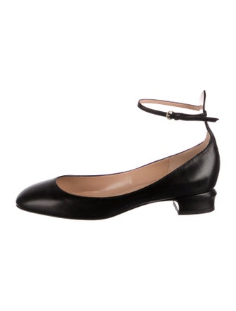 Valentino Leather Ballet Flats
