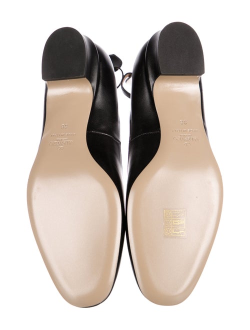Valentino Leather Ballet Flats