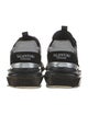 Valentino Leather Camouflage Print Sneakers