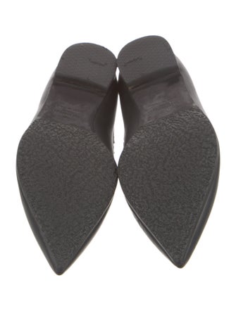 Valentino Rockstud Accents Leather Ballet Flats