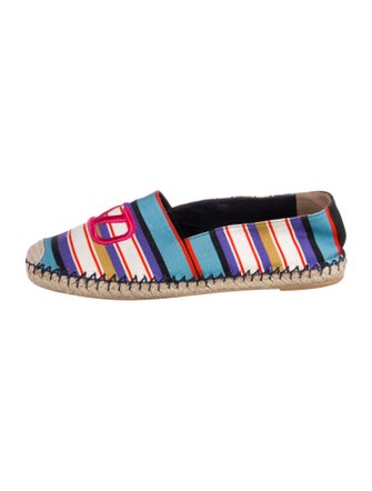 Valentino Canvas Printed Espadrilles
