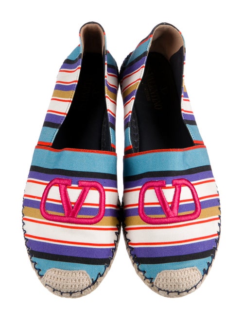 Valentino Canvas Printed Espadrilles