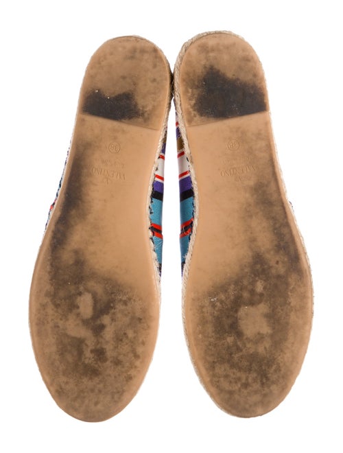 Valentino Canvas Printed Espadrilles
