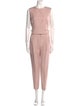Valentino Wool Crew Neck Jumpsuit