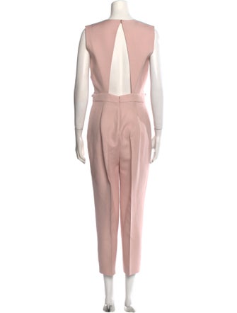 Valentino Wool Crew Neck Jumpsuit