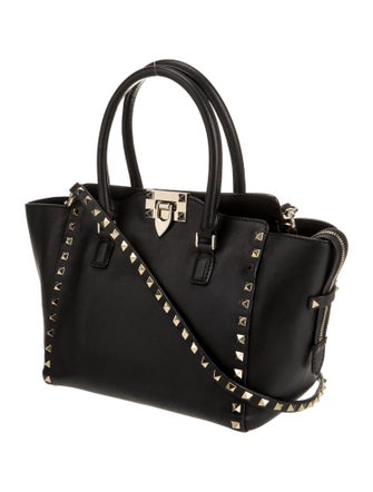 Valentino Leather Top Handle Bag