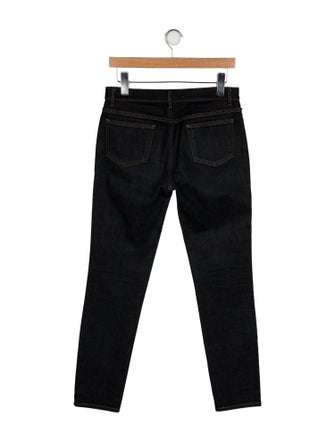 Valentino Mid-Rise Skinny Leg Jeans