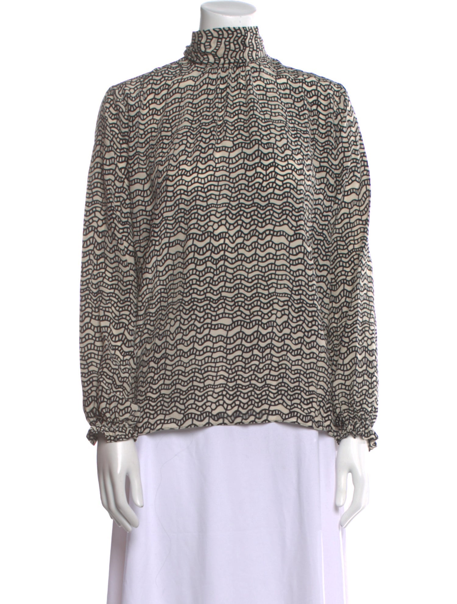 Valentino Printed Turtleneck Sweatshirt