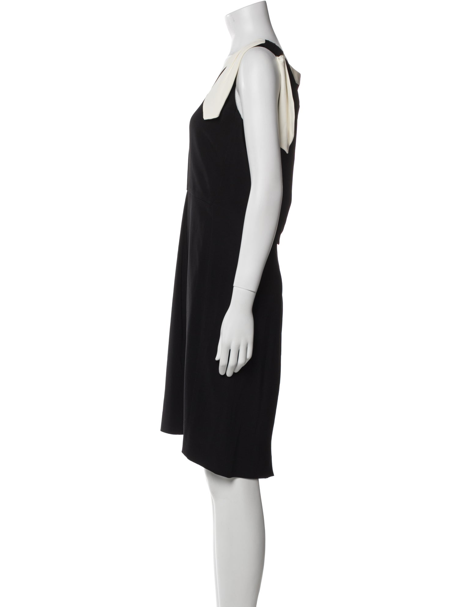 Valentino V-Neck Midi Length Dress