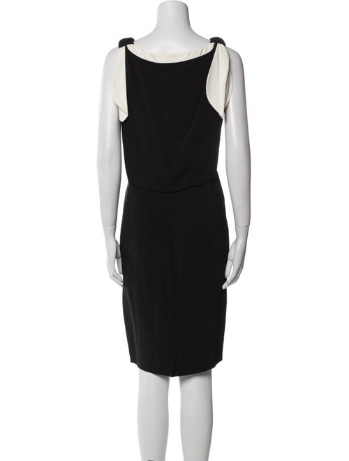 Valentino V-Neck Midi Length Dress
