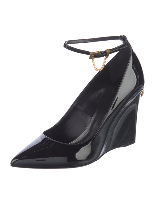 Valentino Rockstud Accents Patent Leather Pumps