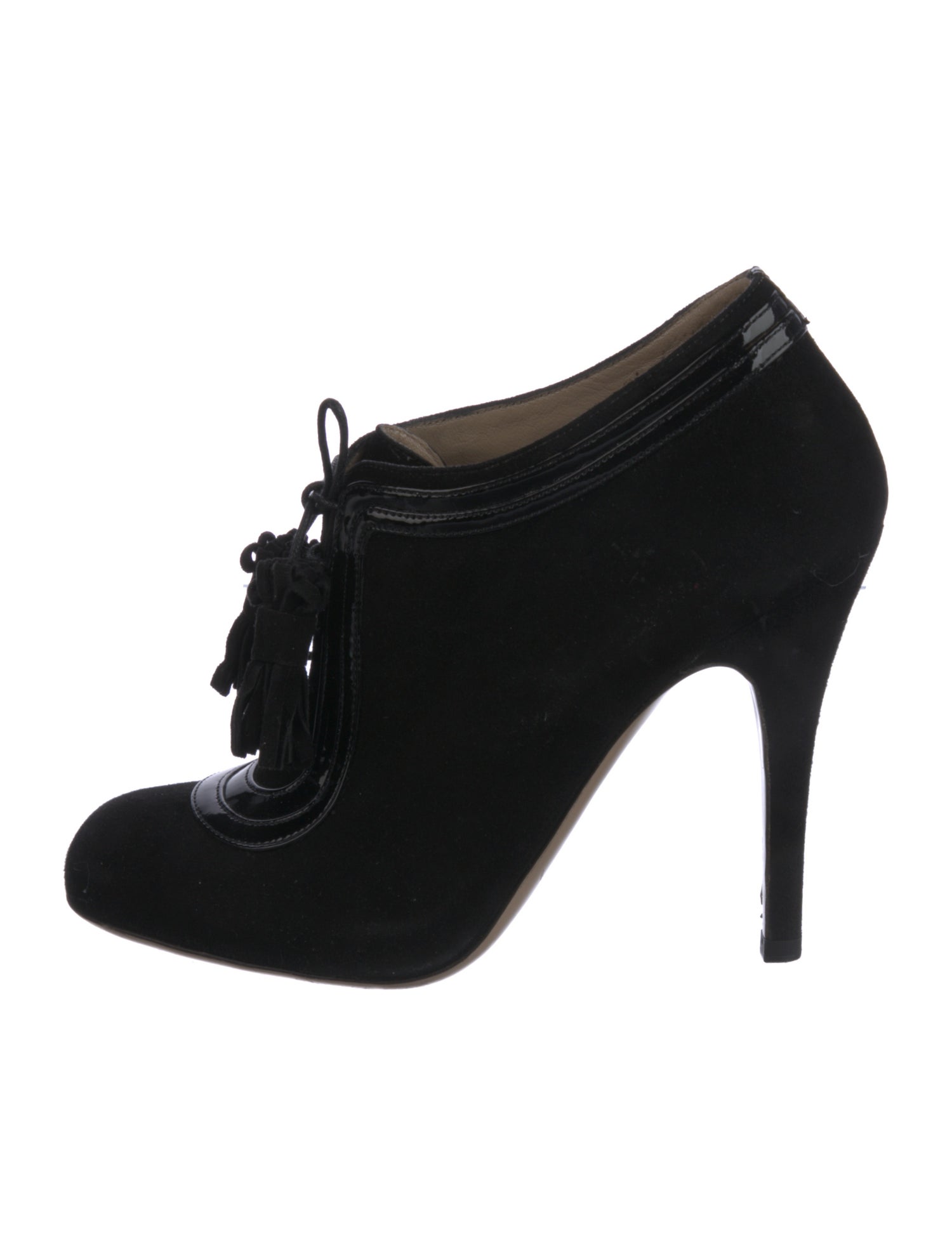 Valentino Suede Lace-Up Boots