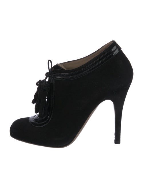 Valentino Suede Lace-Up Boots