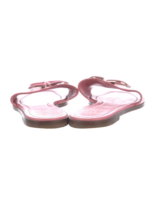 Valentino Leather Slides