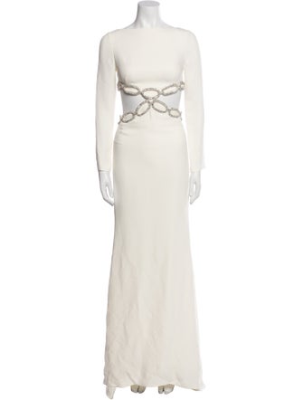 Valentino Silk Long Dress